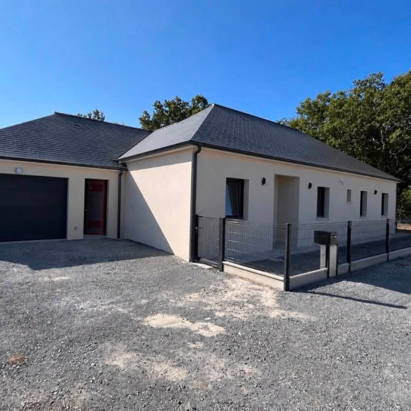 Construction d’une maison de plain pied à Saint-André-des-Eaux (44)